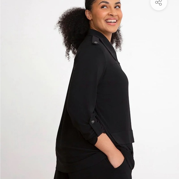 Sympli Safari Cardigan Black size 10 BNWT - Picture 2 of 4